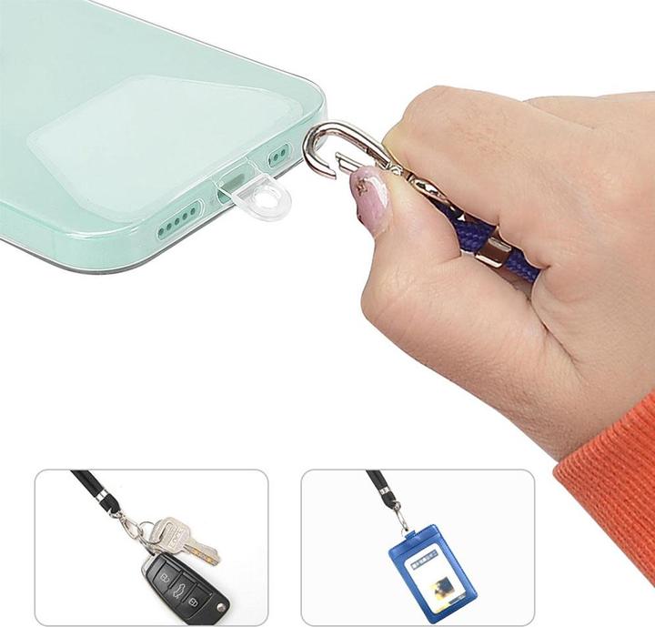 Produktbild Apfelkiste Universal Necklace Handykette Umhängeband für Schutzhülle - - (140cm)