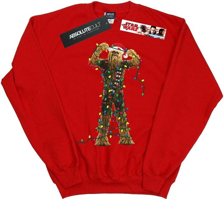Star Wars Chewbacca Christmas Lights Sweatshirt Mädchen