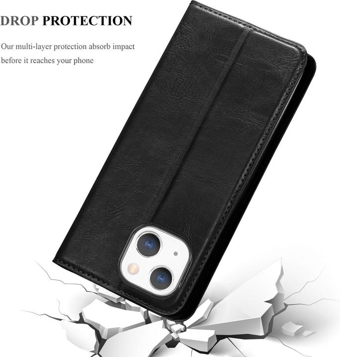 Actual product image Cadorabo Book Invis. Magnet sleeve (Apple iPhone 13)
