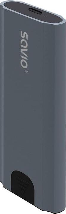 Immagine prodotto Savio M.2 SSD NVMe enclosure per unità esterne USB-C 3.1 AK-67 grigio (M.2 2230, M.2 2280, M.2 2242, M.2 2260)