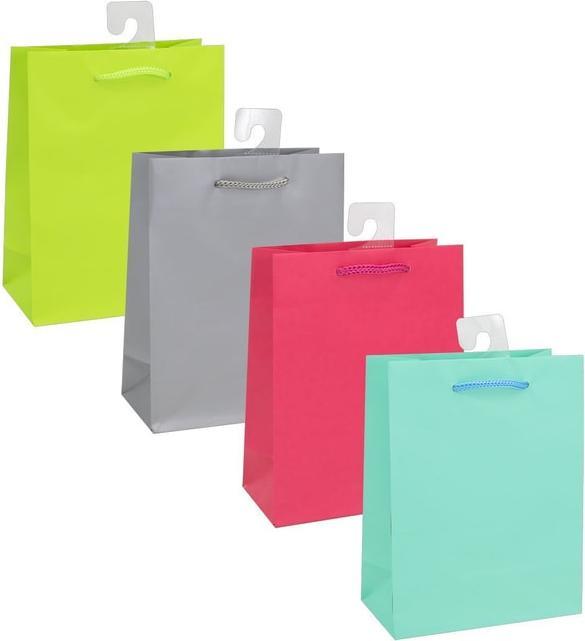 Actual product image Idena Gift. FSC mix 4 assorted colours, M 23x18x8cm (Gift bag, 1 x)