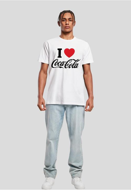 Produktbild Merchcode Coca Cola I Love Coke Tee (XS)