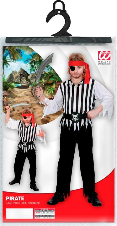 Actual product image Widmann Kids costume pirate (158)
