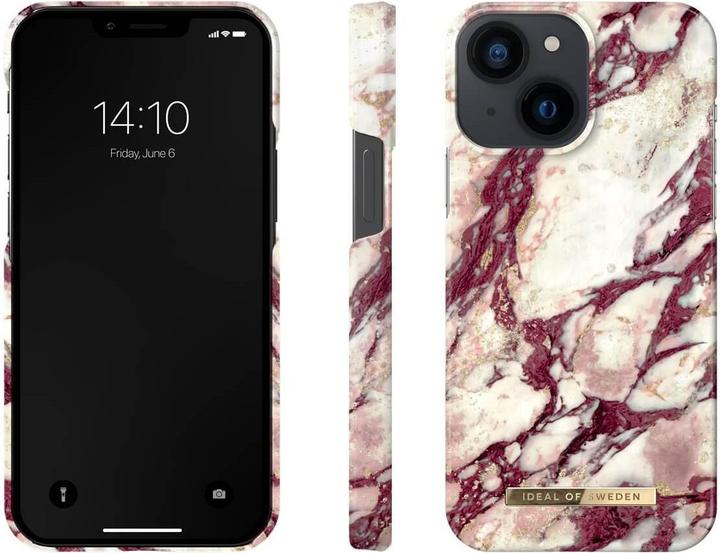 Immagine prodotto iDeal Of Sweden Designer Copertina rigida Calacatta Ruby Marble (Apple iPhone 13 mini)