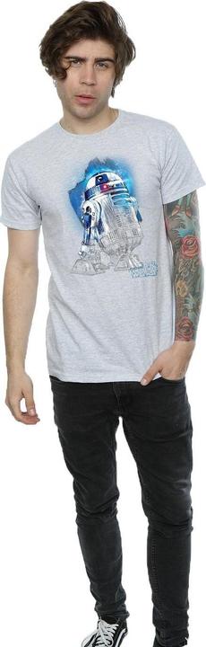 Immagine prodotto Star Wars Maglietta R2-D2 Spazzolato Uomo (3XL)
