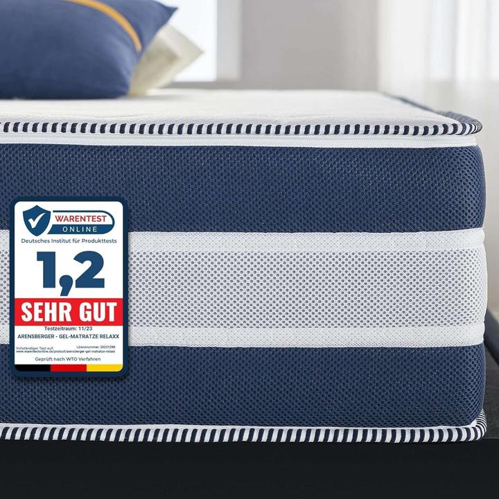 Produktbild Arensberger RELAXX gel mattress (180 x 200 cm, Schaumstoffkern)