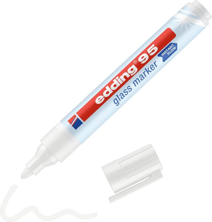 Actual product image Edding Glass marker (White, 3 mm, 1 x)
