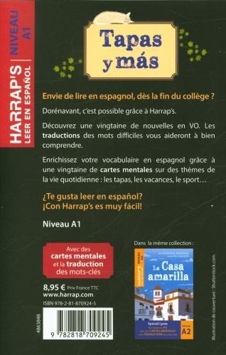 Produktbild Tapas y mas : niveau A1 (Spanisch, Collectif, 2023)