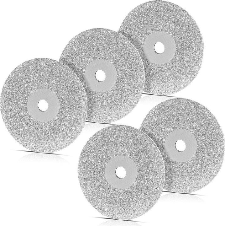 Actual product image Stahlwerk Diamond grinding wheels for tungsten grinder 25 mm set of 5