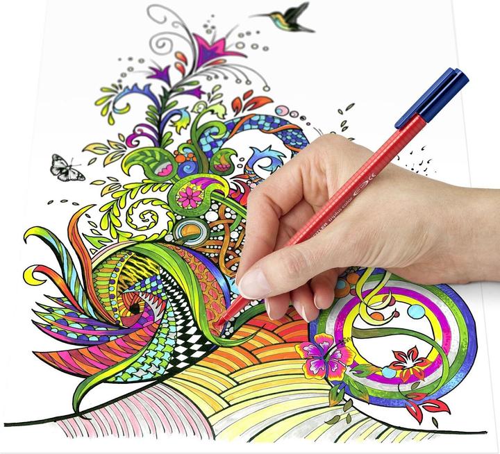 Image du produit Staedtler triplus color 323 feutre à trois pointes, produit unique, marron clair (Marron clair, 1 x)