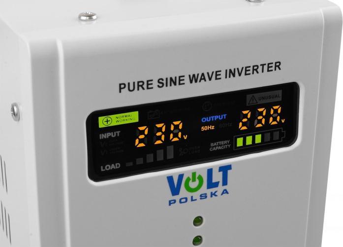 Produktbild Volt Polska SINUS PRO UPS 1500E 12V 20A (1500 VA, 1050 W, Line-Interaktiv USV)