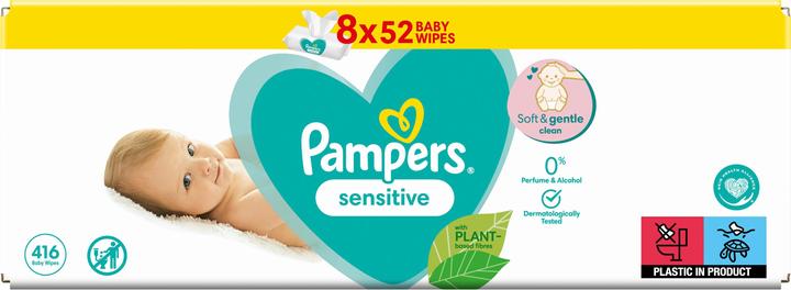 Produktbild Pampers Sensitive (416 Stück)
