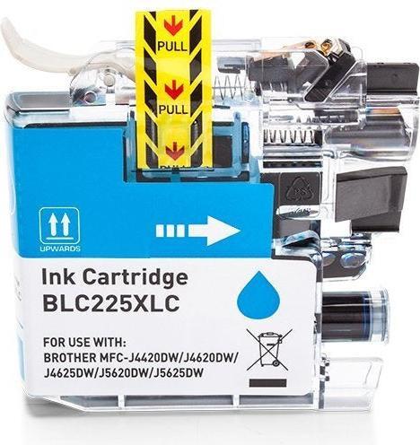 Actual product image Hermex Alternative ink cartridge to Brother LC-229BK, LC-225 CMY XXL (M, FC, Y, C)