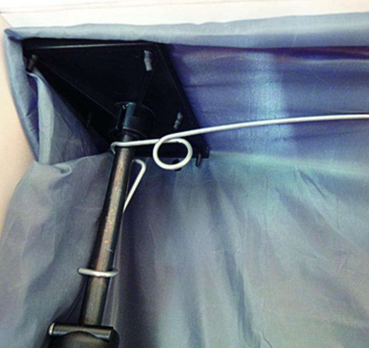 Actual product image Werkstarck Clamp starter set to dust doors (403000 mm)
