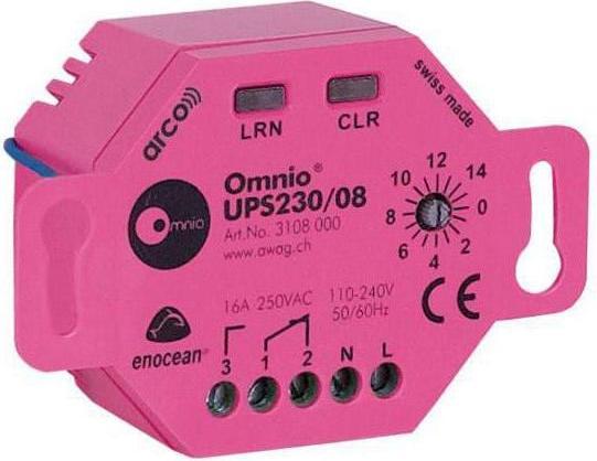 Produktbild Omnio EnOcean UP-Schaltaktor 1 Kanal WK (Schaltaktor)