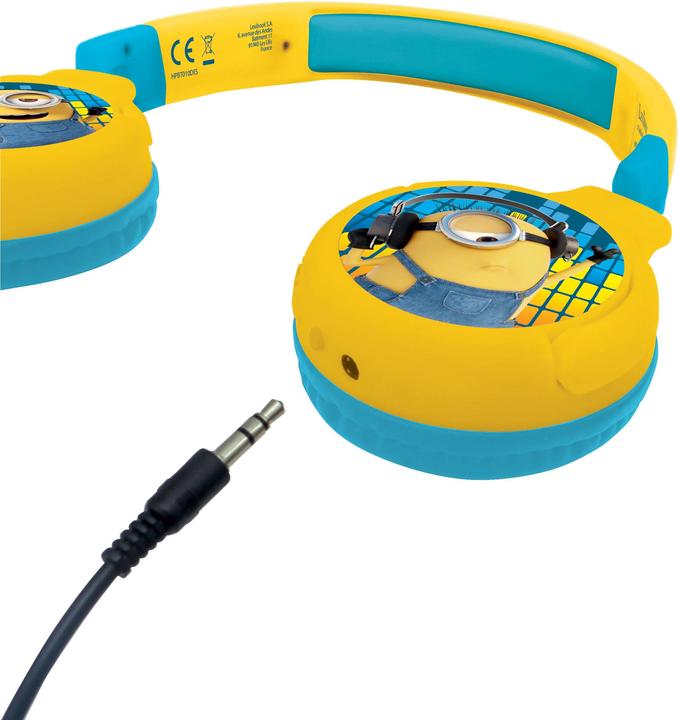 Actual product image Lexibook Minions headphones