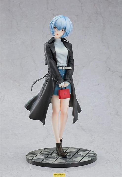 Actual product image Good Smile Company REBUILD OF EVANGELION - Rei Ayanami "Red Rouge" - Statuette 1/7 25cm