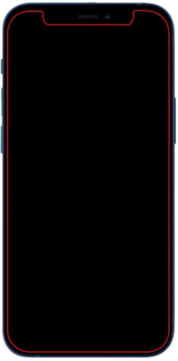 Actual product image Mobilize Glass (1 Piece, Apple iPhone 12 mini)