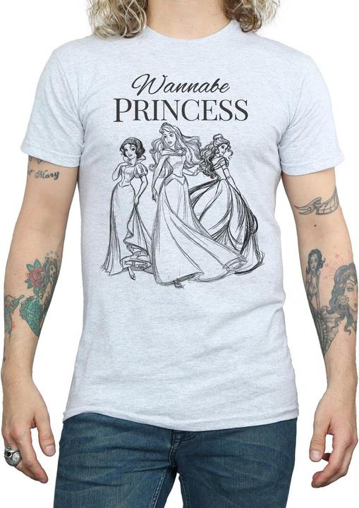 Immagine prodotto Disney Princess Wannabe Princess Maglietta Uomo (M)