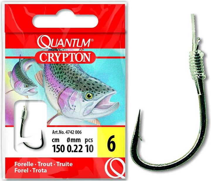 Quantum Crypton Forelle Vorfachhaken