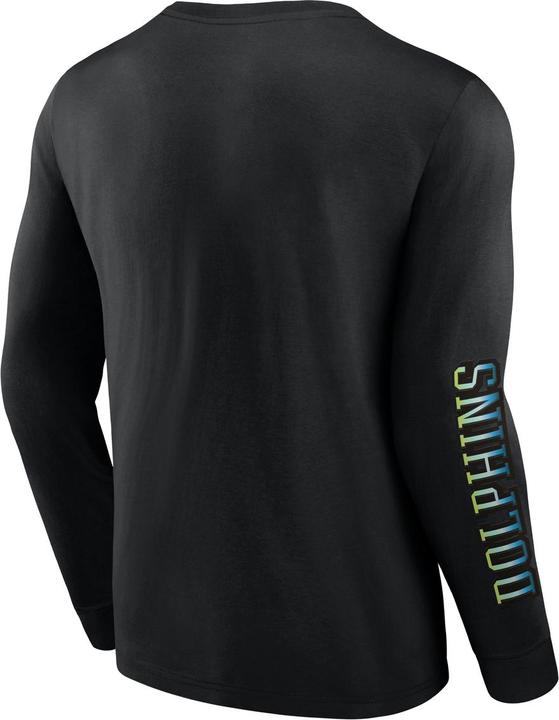 Produktbild Fanatics Miami Dolphins Gradient LS Crew T-Shirt M (M)