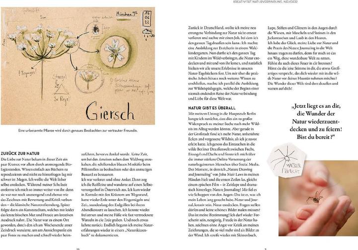 Produktbild Kosmos Nature Journaling (Deutsch, Verena Hillgärtner, 2023)