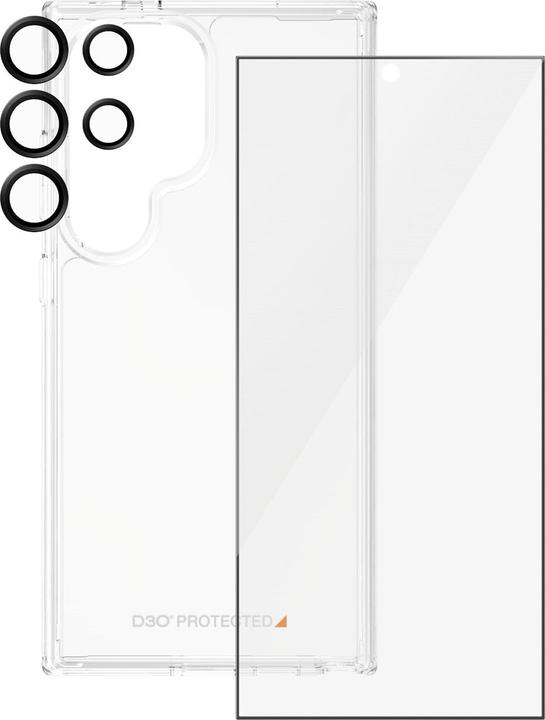 Actual product image PanzerGlass Bundle Ultra Wide FIt Glass + Case + Lens (1 Piece, Samsung Galaxy S24 Ultra)