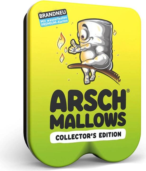 Actual product image Denkriesen ARSCHMALLOWS® - Collector's Edition – "Weniger frisst mehr." - Wasserfest