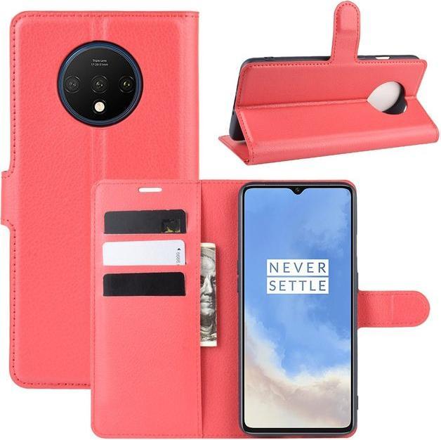 Image du produit MU Classic Série de couvertures de livres en cuir litchi (OnePlus 7T)