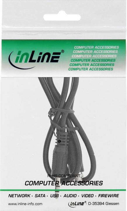 Immagine prodotto InLine Cavo adattatore audio (0.60 m, Connettore da 3,5 mm (AUX))