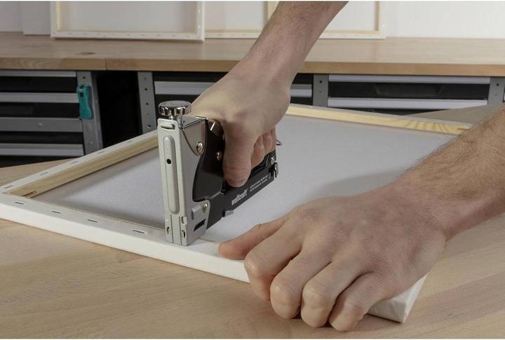 Actual product image wolfcraft Tacocraft 7 Hand Stapler Set, 1001 pcs.