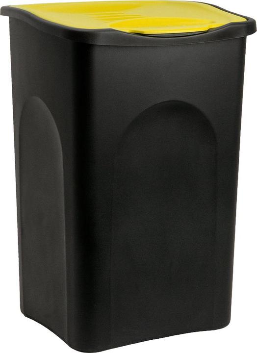 Immagine prodotto Deuba 3 contenitori per rifiuti con coperchio con cernier (50 l)