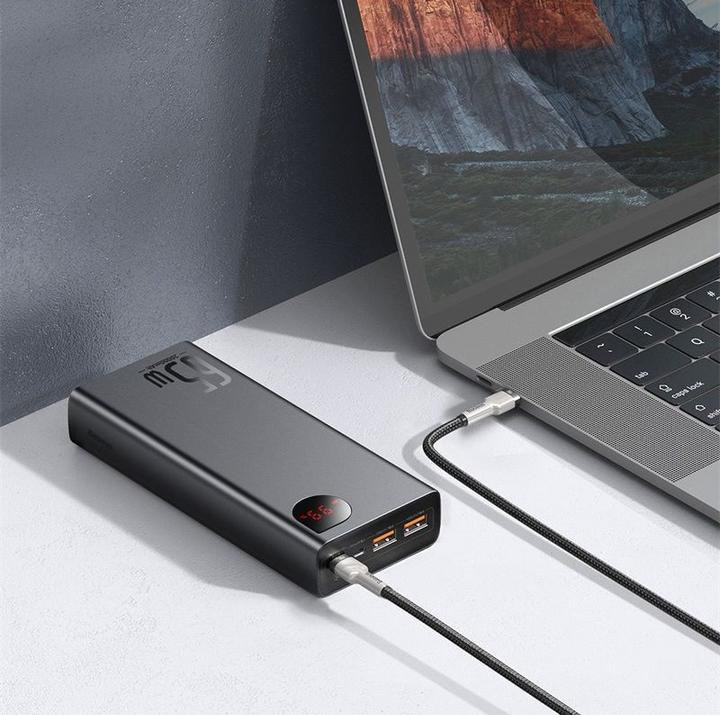 Actual product image Baseus Adaman Series (20000 mAh, 65 W, 74 Wh)