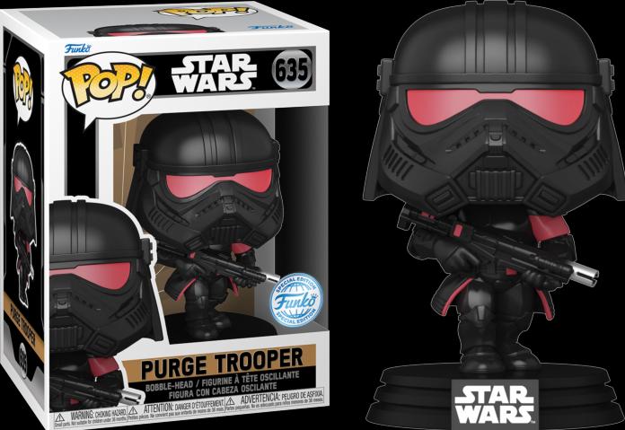 Immagine prodotto Funko POP! Star Wars Obi-Wan Kenobi - Purge Trooper (Alt Pose) Esclusivo