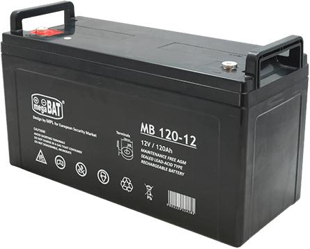 Megabat MB 120-12 USV-Batterie Plombierte Bleisäure (VRLA) 120 Ah