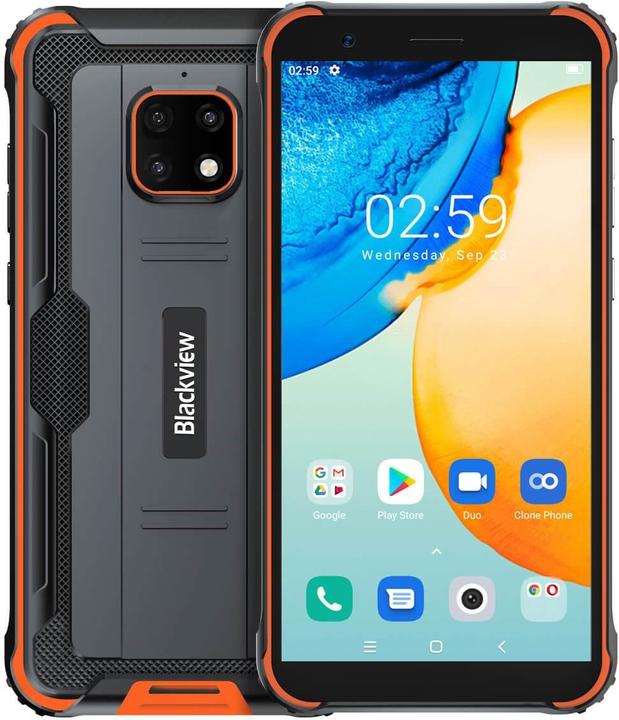 Produktbild Blackview BV4900 Pro (64 GB, Orange, Schwarz, 5.70", Dual SIM, 13 Mpx, 4G)