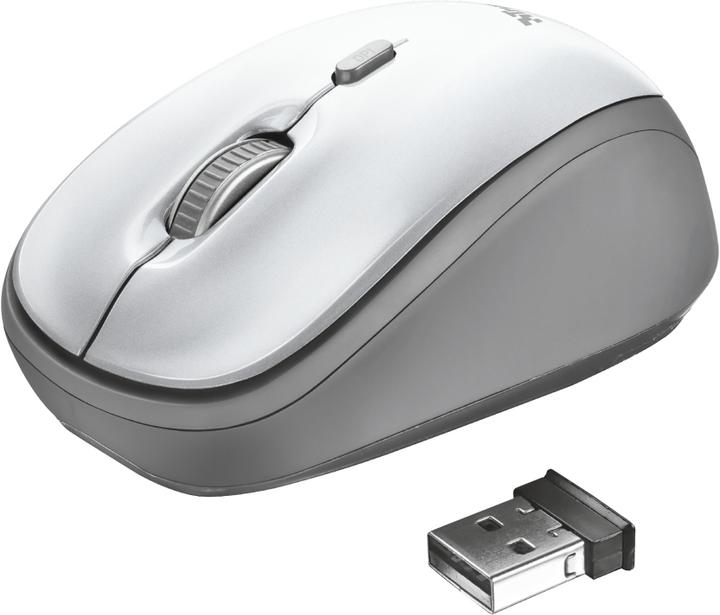 Produktbild Trust Yvi Wireless Mouse white (Kabellos)