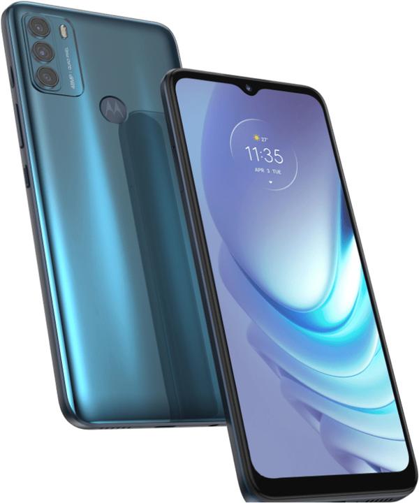 Actual product image Motorola Moto G50 5G (64 GB, Water green, 6.50", Hybrid Dual SIM, 48 Mpx, 5G)