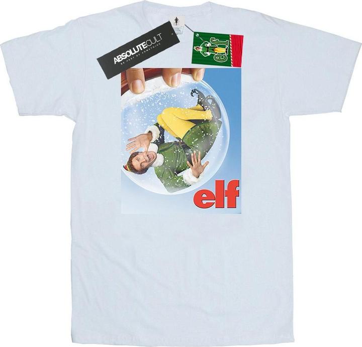 Produktbild Elf Snow Globe Poster TShirt (M)