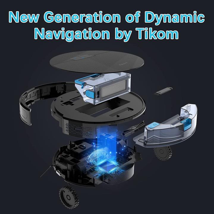 Actual product image Tikom G8000 Robot Vacuum Cleaner