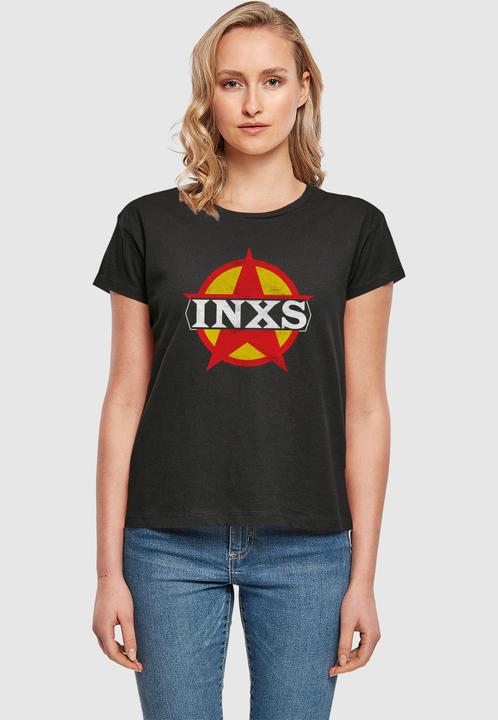 Produktbild Merchcode Ladies INXS - Circle Star Logo Box Tee - 181611 (M)
