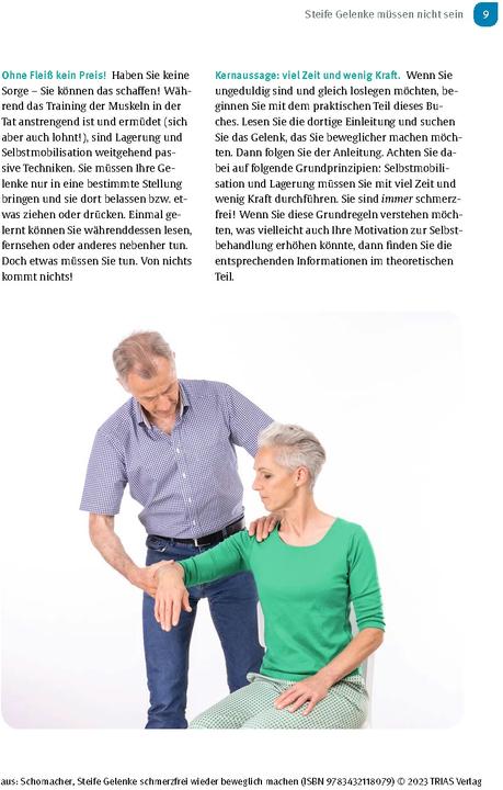 Immagine prodotto Steife Gelenke schmerzfrei wieder beweglich machen (Tedesco, Jochen Schomacher, 2023)