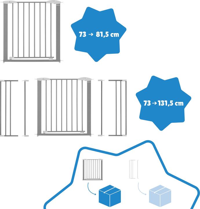 Actual product image Badabulle Safe & Lock (73 cm)