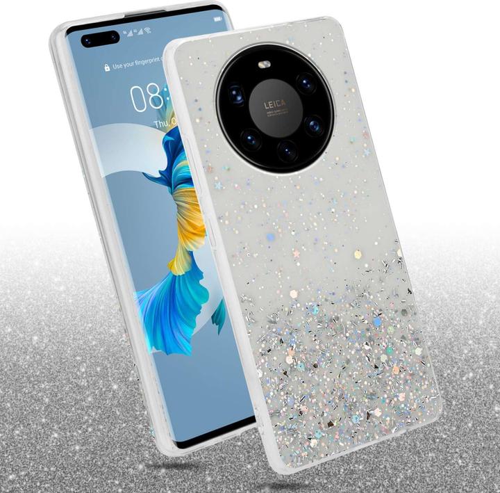 Actual product image Cadorabo Bumper Case for Huawei MATE 40 PRO TPU funkelnder Glitter (Mate 40 Pro)