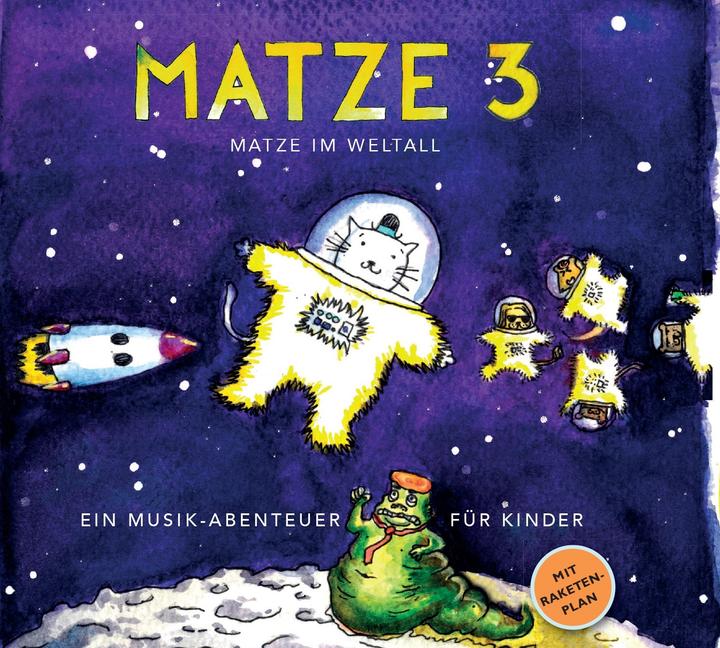 Music Legs Matzo 3 Matzo in Space