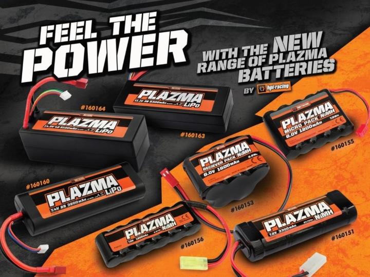 Actual product image HPI Plazma 11.1V 5300mAh 40C LiPo Battery Pack 58.83Wh (11.10 V, 5300 mAh)