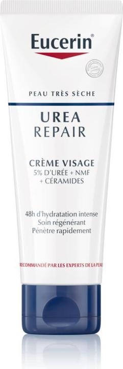 Eucerin Urea Repair Crème pour le visage 5% d'urée (50 ml, Crème de jour)