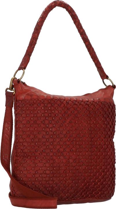 Actual product image Greenland Nature Femi & Nine leather shoulder bag 39 cm