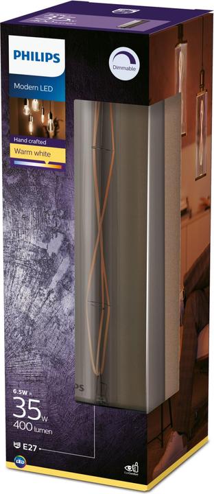 Actual product image Philips Crystal (E27, 6.50 W, 400 lm, 1 x, A)