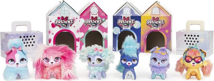 Produktbild Spin Master Present Pets Minis, galaktisches Trio 3er-Pack mit 7,6cm Plüschtieren, Kinderspielzeug für Ma (20.65 cm)